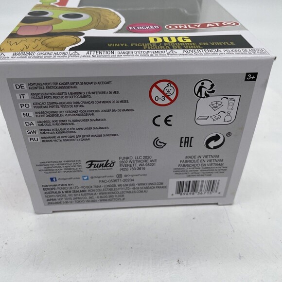 Funko Pop! Pixar Alien Remix Flocked Dug #754 Target Exclusive - Picture 14 of 14